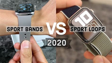 apple watch sports band vs sport loop